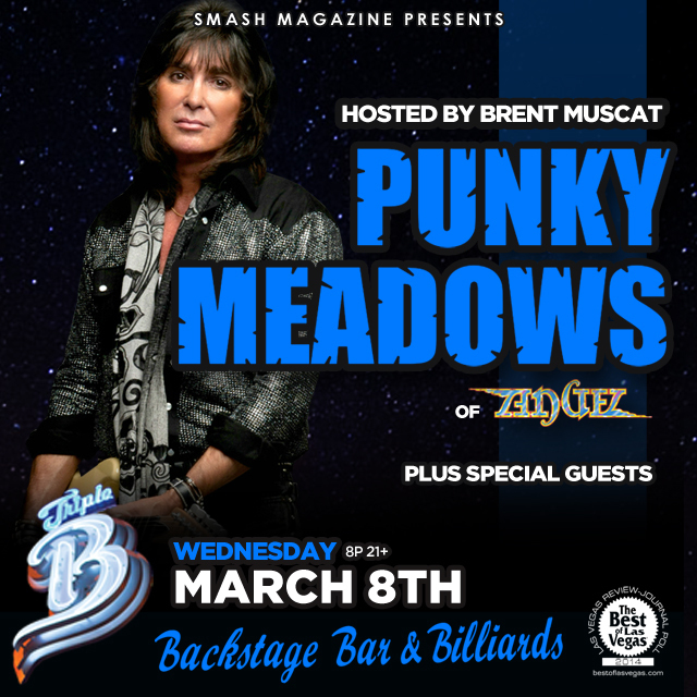 Punky Meadows Asks Vegas: Can You Feel It? Live on Stage at the Backstage Bar!