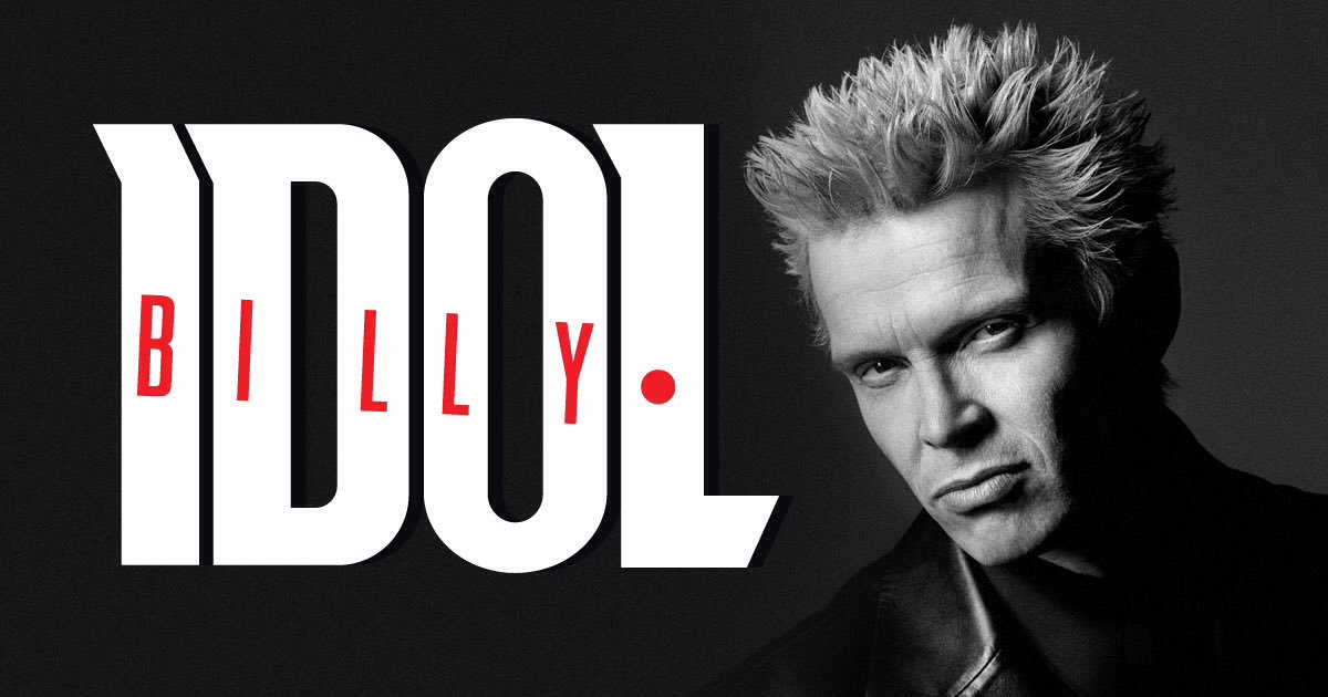 ENTER NOW!! TICKETS TO BILLY IDOL AT HOUSE OF BLUES BEFORE TIX GO ON SALE!