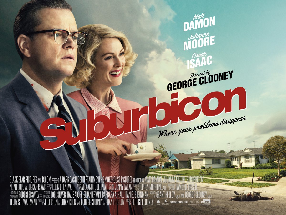 Suburbicon – 1950s Nostalgia Murder Mystery Features Brilliant Casting and Atmosphere…. But Not Much Else