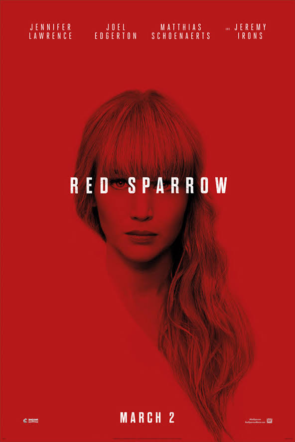 Red Sparrow – From Russia…. With Mediocrity.
