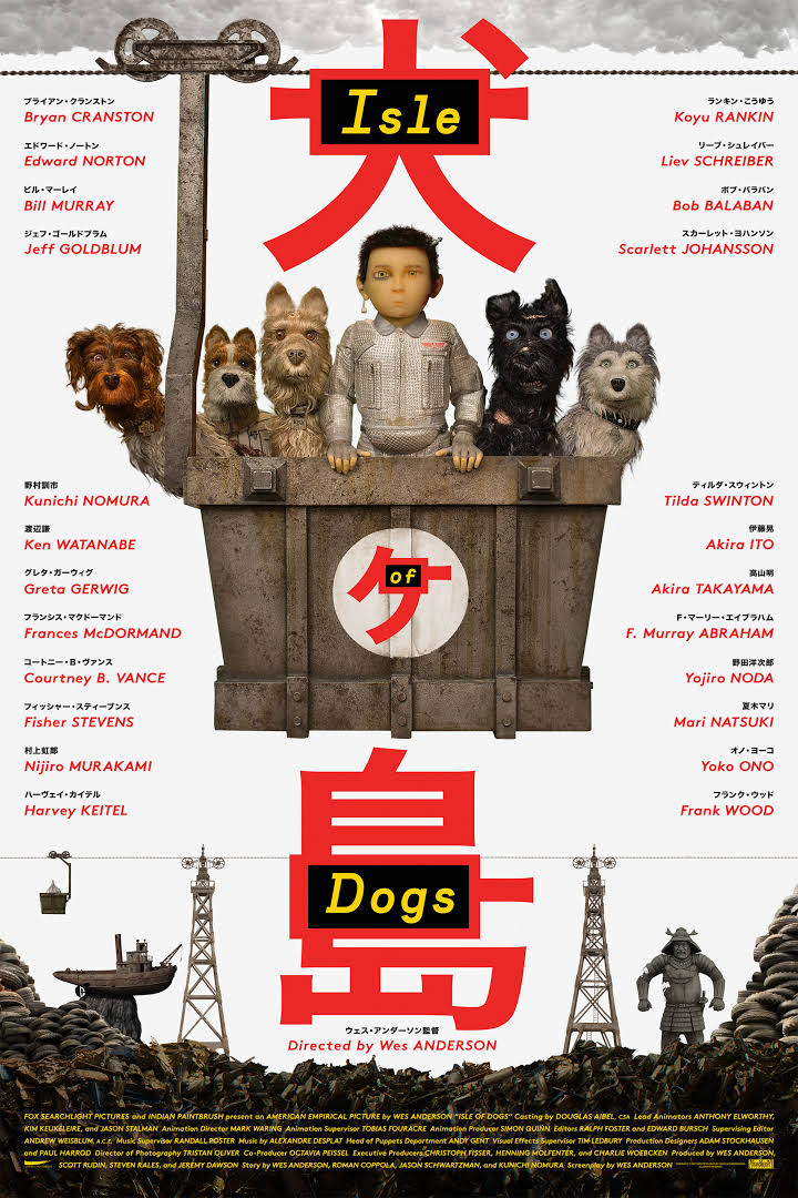 Isle of Dogs – Wes Anderson’s Second Animated Movie!