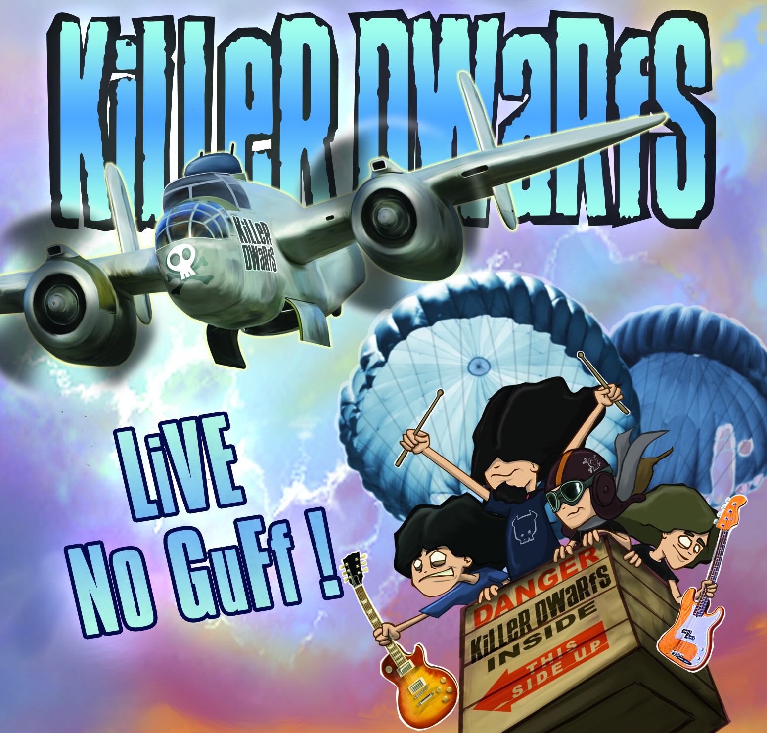 Killer Dwarfs: Beloved Canadian Rockers Return With No Guff, a New Live Album!