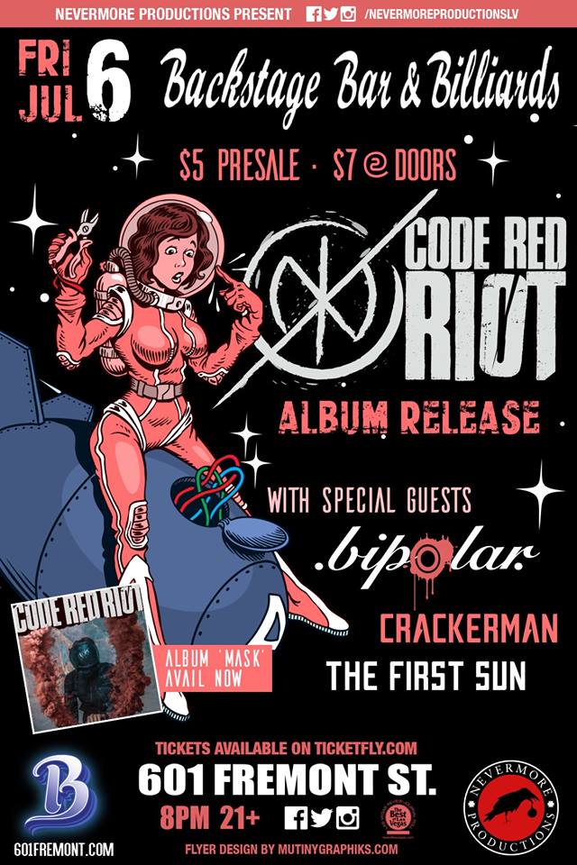 Code Red Riot – Album Release/Tour Kickoff! (Gallery)