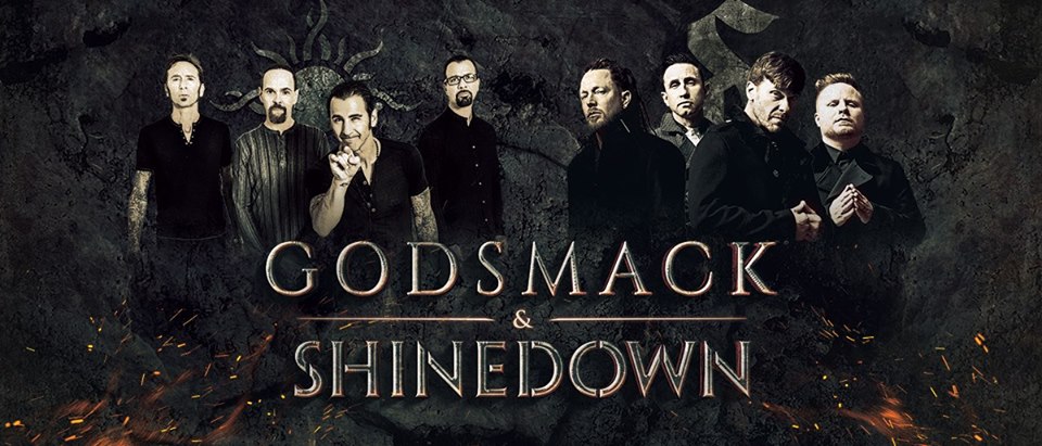 Godsmack, Shinedown, and Like A Storm BRING THE HEAT to DLVEC!