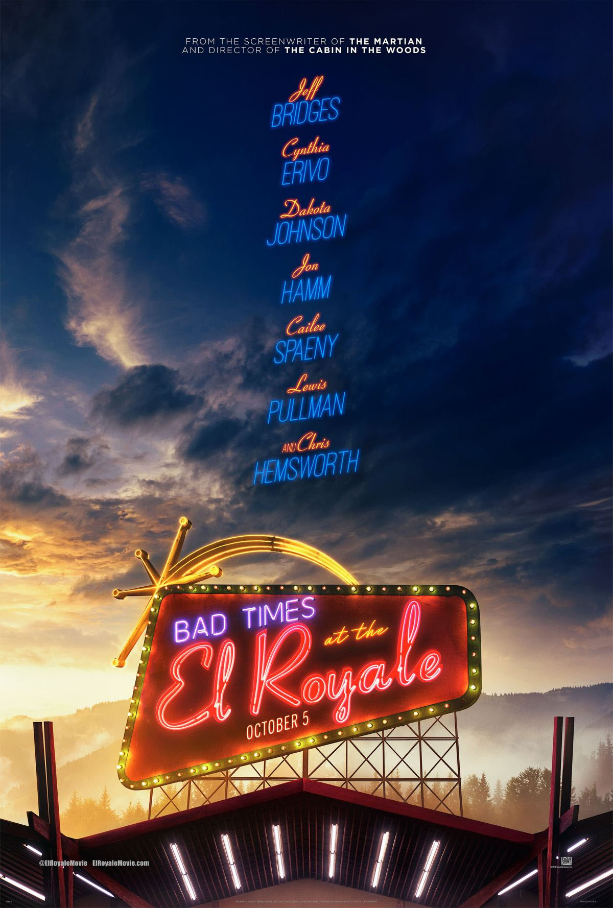 Bad Times at the El Royale – A Priest, A Hippie, A Singer, and a Salesman Walk Into a Hotel Bar…