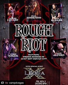 Rough Riot – Quiet Riot and Rough Cutt Members Unite at Vamp’d!