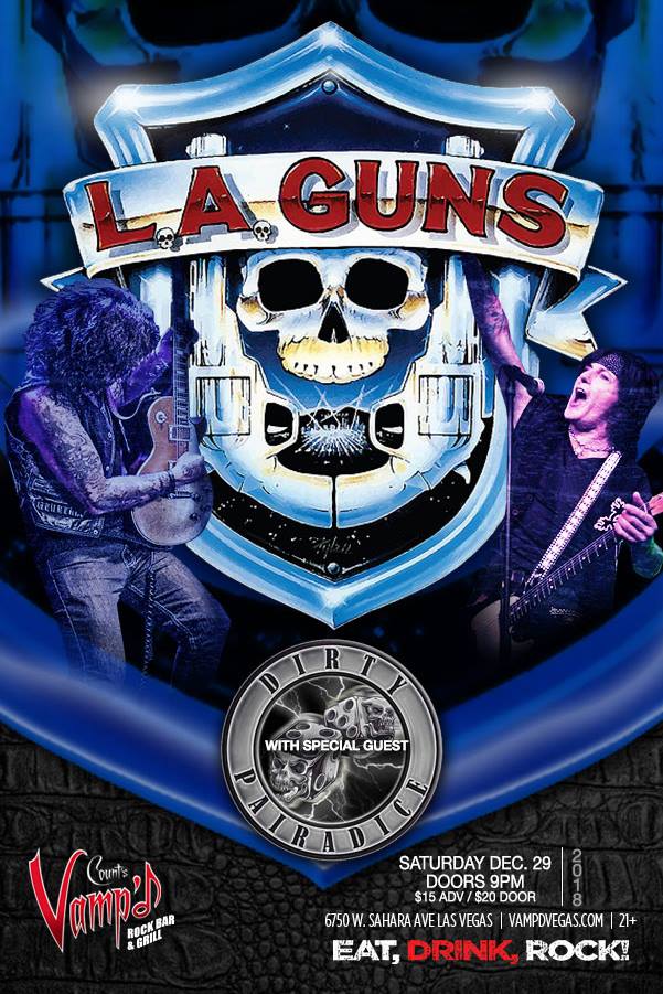 L.A. Guns: Phil and Tracii Return to Count’s Vamp’d