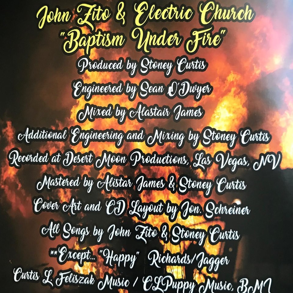 John Zito and Electric Church: Baptism Under Fire