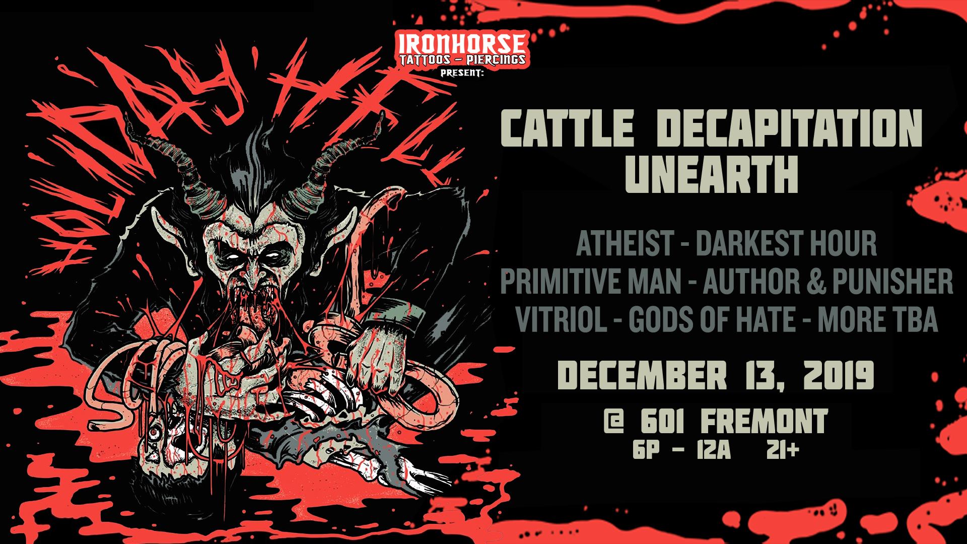 Cattle Decapitation returning for ‘Holiday Hellfest’!