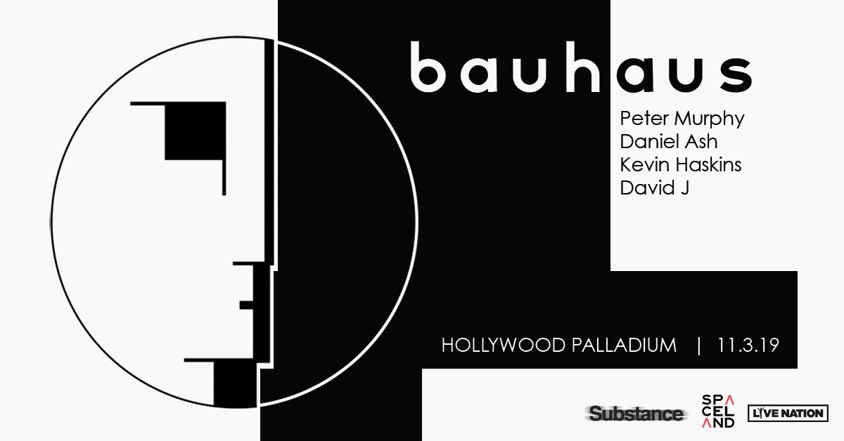 Bauhaus Reunites at the Hollywood Palladium!