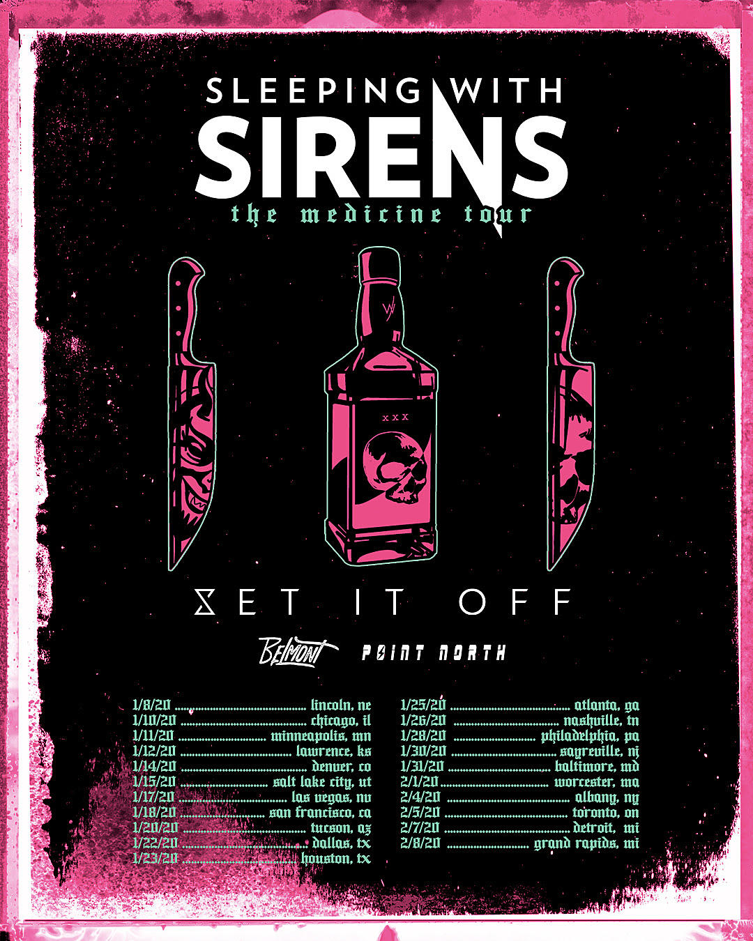 Sleeping With Sirens: ‘The Medicine Tour’ hitting HOB!