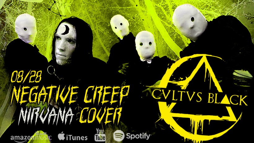 Cultus Black release Negative Creep (Nirvana cover)
