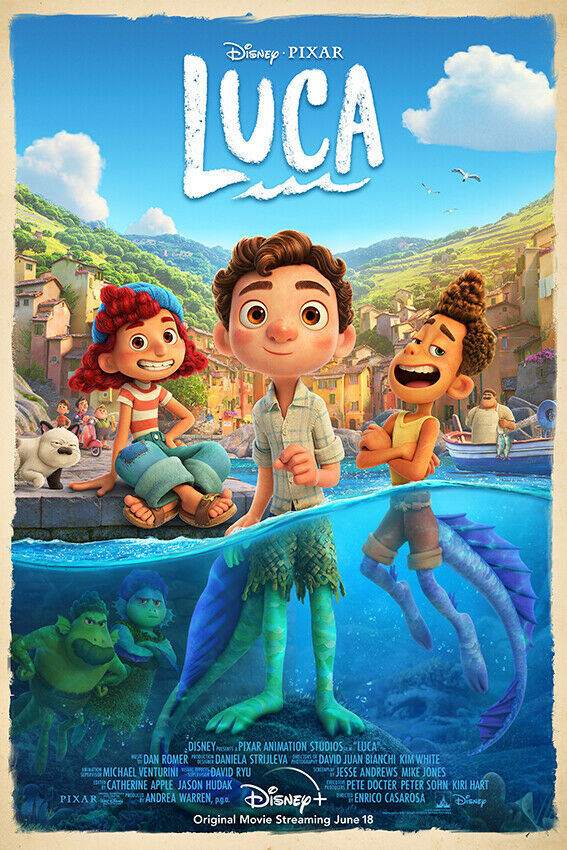 Luca – The Latest From Pixar Hits Disney+!
