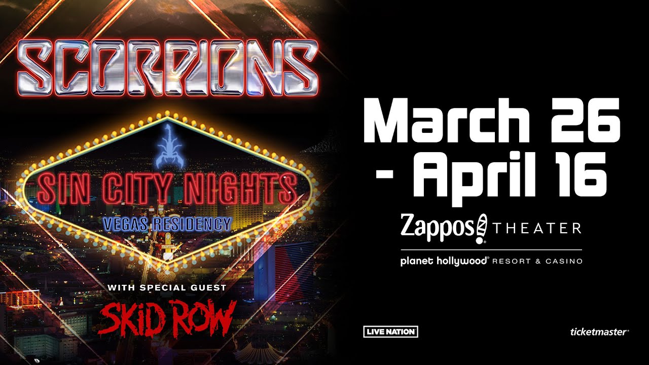 SCORPIONS/SKID ROW Review + Trunk Nation Vegas Invasion!
