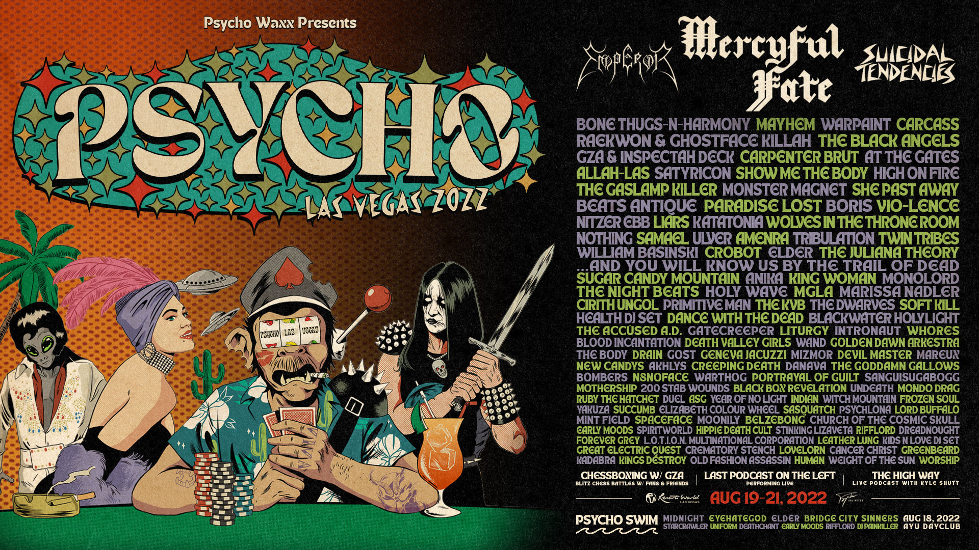 Psycho 2022 Full Lineup Announced!