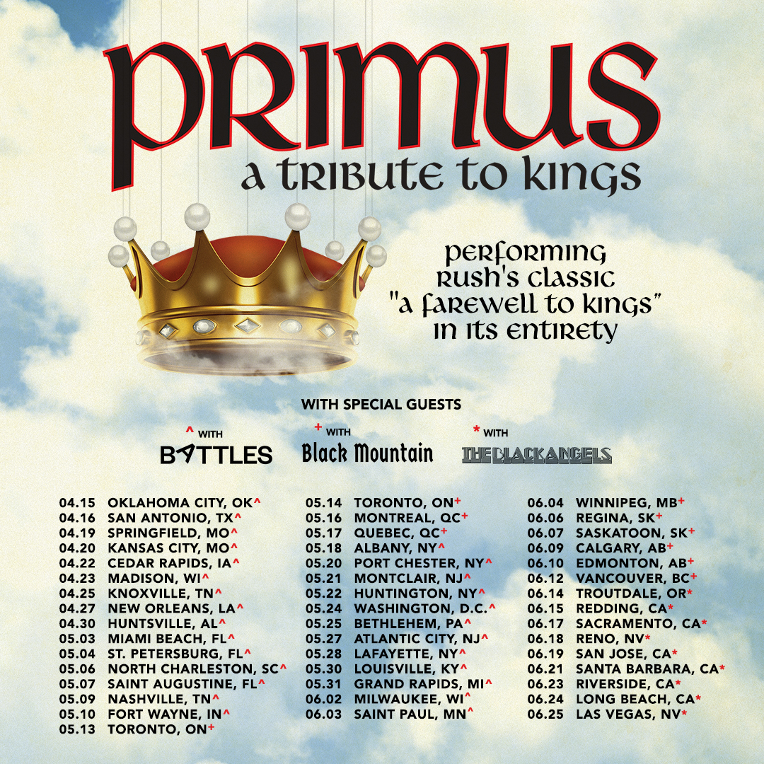 Primus to End Rush Tribute Tour at Vegas’ Virgin Hotel
