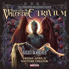 Trivium and Bullet For My Valentine along with August Burns Red- The Poisoned Ascendancy Tour Experience in LA: Metal Fans Unite