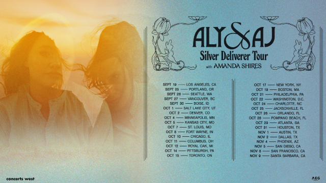 Aly & AJ: Silver Deliverer Tour 2025 (Austin & Dallas, TX)