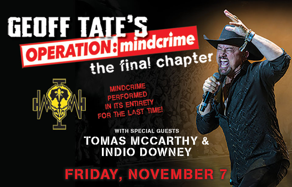 Geoff Tate Brings OPERATION: MINDCRIME to Life at the Virgin Theater!