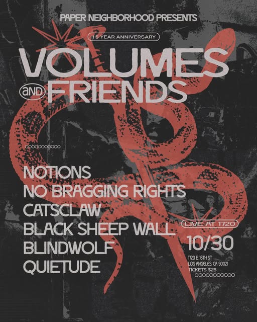 Epic Night at 1720 Warehouse for Volumes’ 15th Anniversary